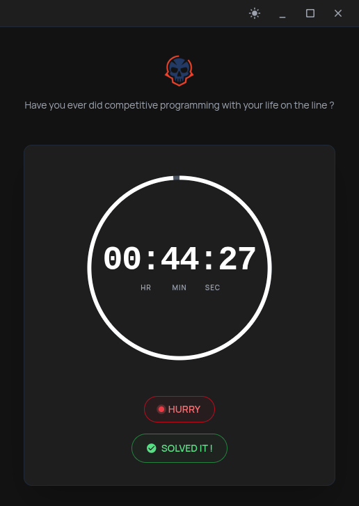 CP Countdown - Timer View